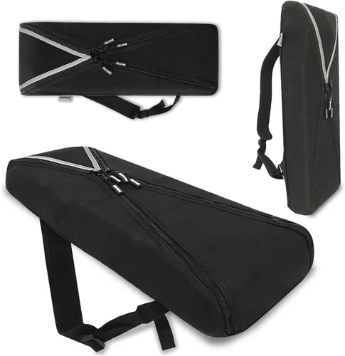 Vista 5 de Bolsa para teclado electrónico, funda para piano con correas ajustables, fácil de transportar