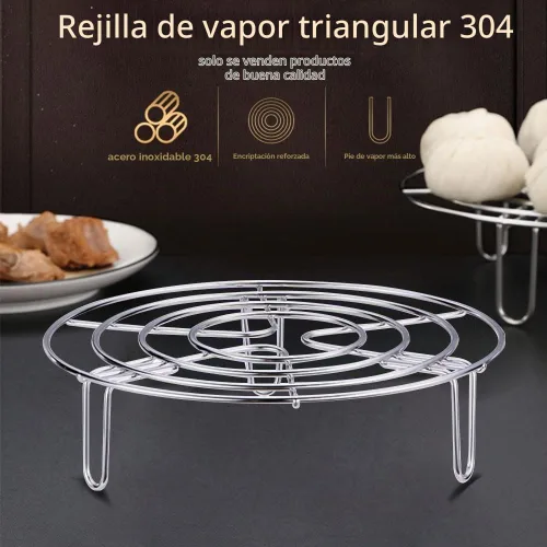Vista 5 de Estante de vapor, soporte de estante de vapor de acero inoxidable