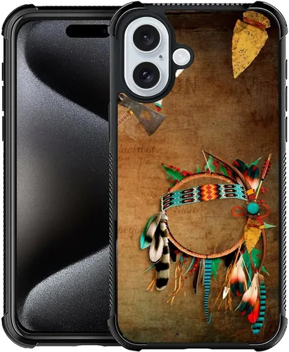 Vista 147 de CARLOCA Funda compatible con iPhone 15, increíble patrón de luz espacial nebulosa para niñas y niños, ultra protección, a prueba de golpes