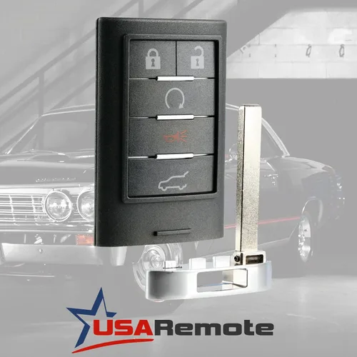 Vista 2 de Control remoto de entrada sin llave para Cadillac SRX 2010 2011 2012 2013 2014 2015 (NBG009768T)