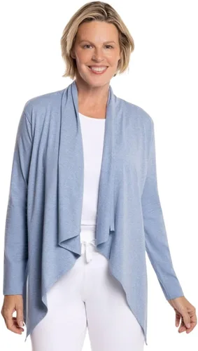 Vista 9 de Envoltura solar de manga larga para mujer - Protección solar UPF 50+ - Marietas Azul ártico