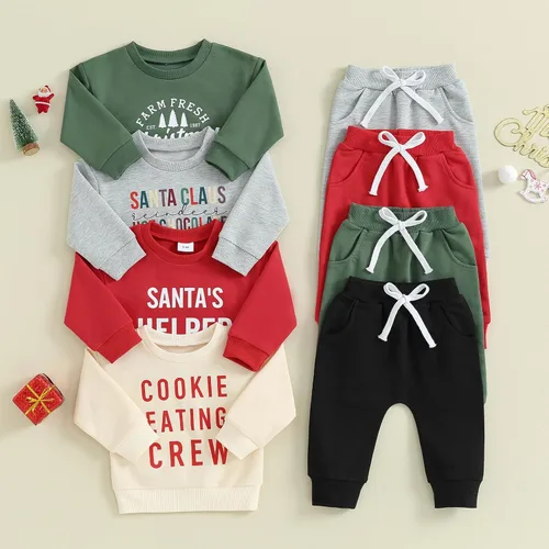 Vista 27 de Ropa de Halloween para bebé, sudadera de manga larga con diseño de calabaza, conjunto de pantalones de fiesta de Halloween para otoño e invierno