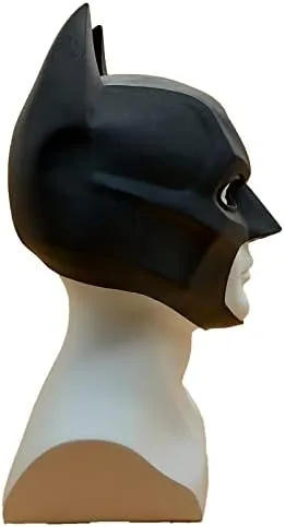 Vista 4 de Máscara de superhéroe para hombre, para Halloween, adulto, material de PVC, accesorios de disfraz