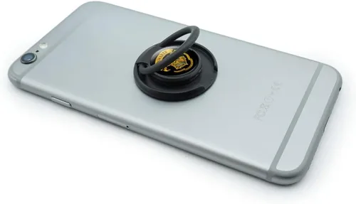 Vista 2 de Harry Potter Ilustrated Hogwart's Crest - Soporte para anillo de dedo para teléfono inteligente