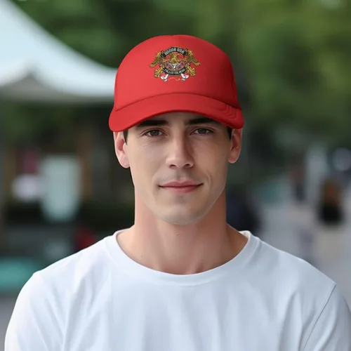 Vista 4 de Angels Salute Our Fallen Soldiers Baseball Cap for Men Women Adjustable Mesh Back Hat Dad Hat