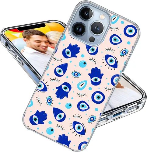 Vista 29 de Funda protectora para iPhone 13 Pro Max para niñas, mujeres y hombres, a prueba de golpes, delgada, suave, TPU transparente, funda protectora