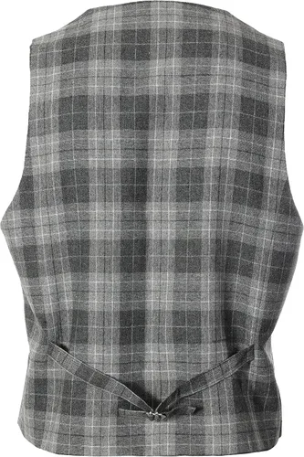 Vista 60 de Gioberti Chaleco de tweed formal de 6 botones para hombres
