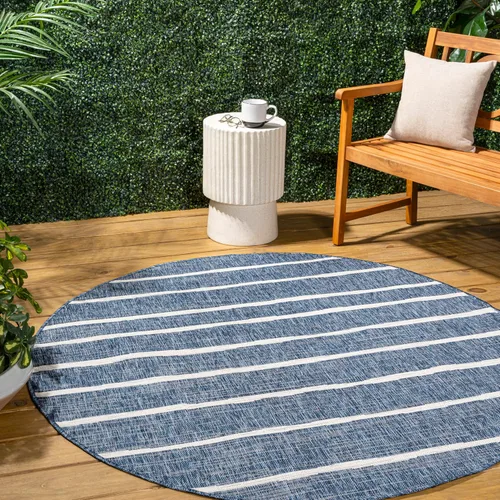 Vista 10 de JONATHAN Y SMB125D-210 - Alfombra de pasillo para interiores/exteriores, diseño bereber a rayas, fácil de limpiar, de alto tráfico, apta