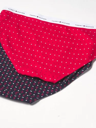 Vista 2 de Tommy Hilfiger Women's Classic Bikini-Cut and Boy Shorts Cotton Underwear Panty, 5 Pack