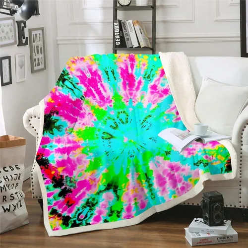 Vista 13 de Manta de flores de cerezo, manta decorativa botánica floral para habitación de niños, ramas de árbol florecen arte japonés retro, manta de forro