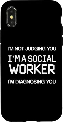 Vista 4 de iPhone 13 Pro Social Work Funda de trabajador social