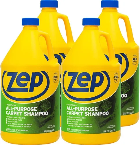 Vista 10 de Zep - Champú concentrado limpiador de alfombras multiusos, 1 galón, fórmula profesional elimina la suciedad y las manchas, ZUCEC128, (caja de 2)