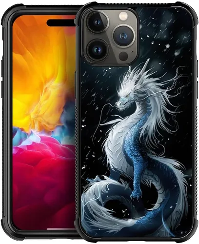 Vista 14 de CARLOCA Funda compatible con iPhone 15, increíble patrón de luz espacial nebulosa para niñas y niños, ultra protección, a prueba de golpes