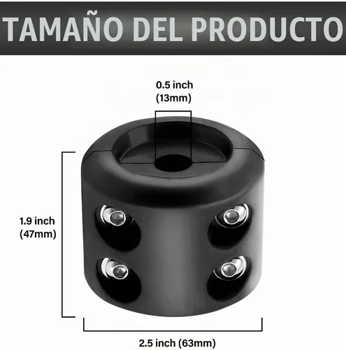 Vista 2 de Tope de Goma para Cabrestante, Tope de Gancho de Cable de Cabrestante, Protector de Línea de Cuerda de Goma, Tope de Goma de Gancho de Cable