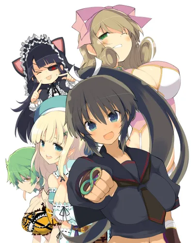 Vista 2 de Senran Kagura Shinovi Burst Blaze Girls Best Collection