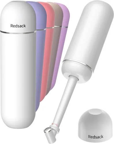 Vista 10 de Bidé portátil para viajes y campamentos, botella peri manual de mano para higiene femenina, 3 sellos a prueba de fugas, rociador extensible con Caqui