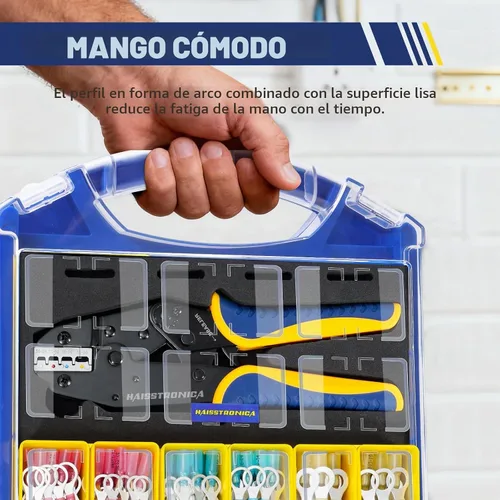 Vista 5 de haisstronica Juego de conectores de anillo termorretráctil de 300 piezas