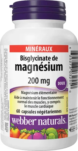Vista 2 de Bisglicinato de Magnesio 200 mg Cápsulas