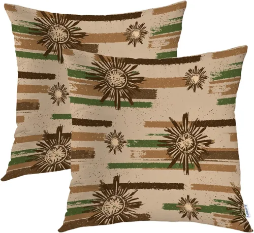 Vista 12 de Batmerry Fundas de almohada decorativas con estampado digital de hojas verdes y gatos negros con estampado digital para sofá, cama, cremallera