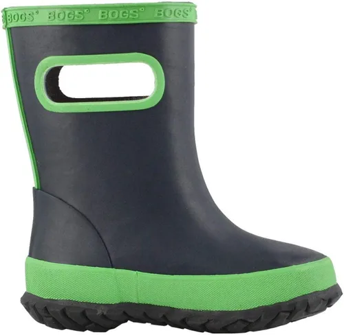 Vista 4 de BOGS Botas de lluvia de goma impermeables para niños y niñas