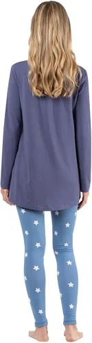 Vista 2 de Addison Meadow - Pijama para mujer, camiseta de manga larga y leggings para dormir
