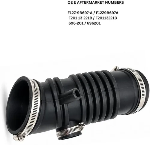 Vista 4 de Reemplazo de la sonda de manguera de entrada de aire del motor 696-201 no OEM compatible con 1992-89, Mazda 626 1992-90, Mazda MX-6 1992-90