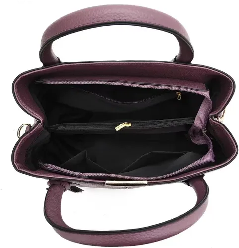 Vista 2 de Bolso de mano con clase para mujer, bolso de mano con asa