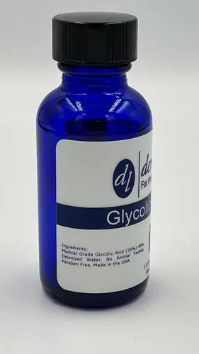 Vista 2 de Dermalure Exfoliante de ácido glicólico al 35% – Exfoliante facial, unifica el tono de la piel, minimiza las arrugas y la hiperpigmentación, 1 oz