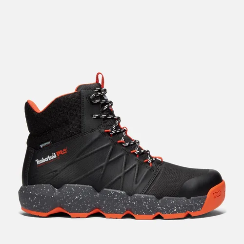 Vista 6 de Timberland PRO para hombre Morphix 6.0"/15.24 cm Bota de seguridad con punta compuesta impermeable Negro/Naranja