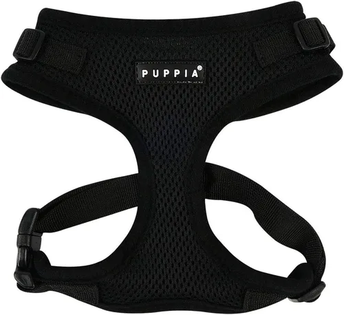 Vista 13 de Arnés con cuello ajustable Puppia Authentic RiteFit, S, Beige