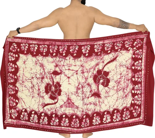 Vista 4 de LA LEELA Pareo pareo para hombre Hawaiian Bath