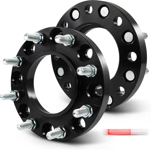 Vista 156 de SCITOO Espaciadores de rueda de 1.5 pulgadas, orificio 4x4 con adaptadores de pernos de 1/2 de 2.441 in para ClubCar Precedent para Adward 2 para EZ