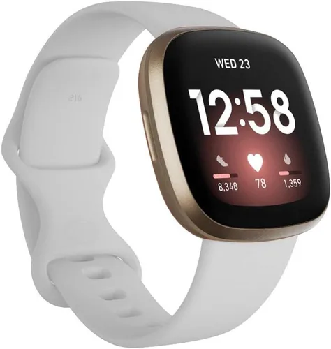 Vista 18 de Seleek Bandas de Repuesto Compatibles con Fitbit Versa 3 / Versa 4 / Sense/Sense 2, Pulseras Accesorios Clásicos de Silicona Ajustables Correas
