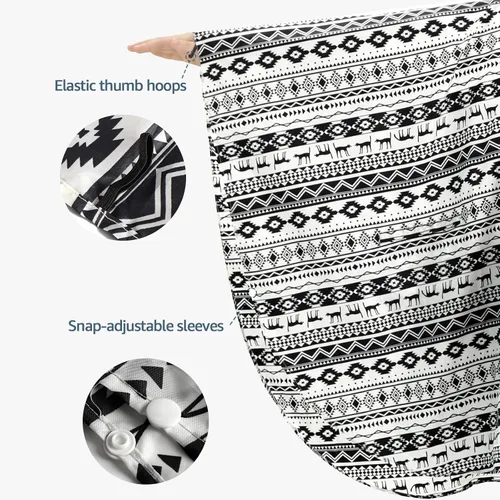 Vista 5 de Anyoo Poncho de lluvia impermeable ligero reutilizable senderismo chaqueta con capucha para actividades al aire libre