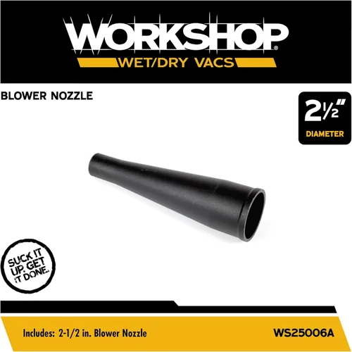 Vista 2 de WORKSHOP WS25006A - Aspiradora para soplador de 2-1/2 pulgadas