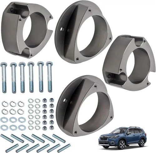 Vista 6 de maXpeedingrods Kit de elevación de 3 pulgadas para Subaru Forester 1998-2008 Impreza 2002-2007, Legacy Outback para Saab 92-X Strut Spacer Kit