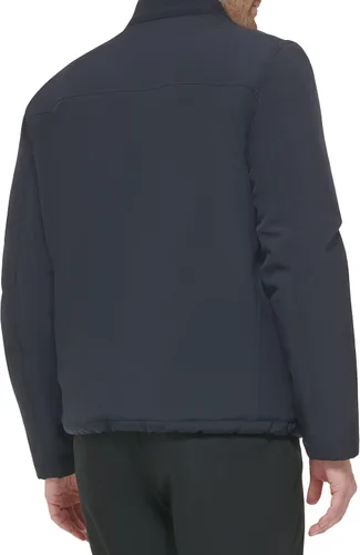 Vista 3 de Calvin Klein Abrigo, chaquetas para hombre, carcasa suave con forro Sherpa