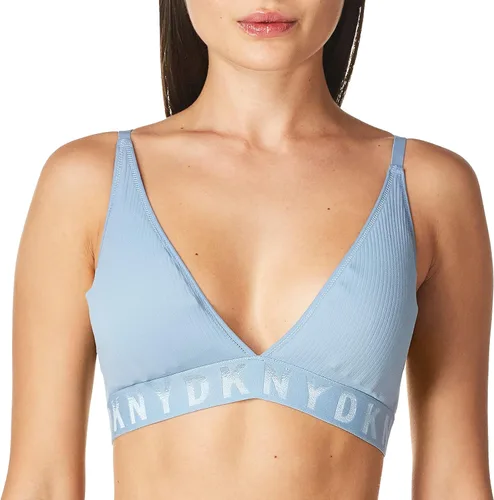 Vista 2 de DKNY Bralette sin costuras Litewear de las mujeres, Tormenta, M