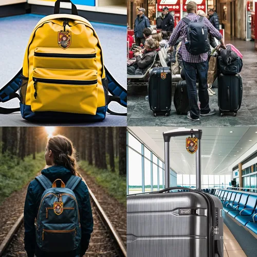 Vista 2 de Lego Harry Potter - Etiqueta de silicona para equipaje, Hermione Granger (53252) para viajes, maleta, mochila, bolsa de playa de verano, etiqueta
