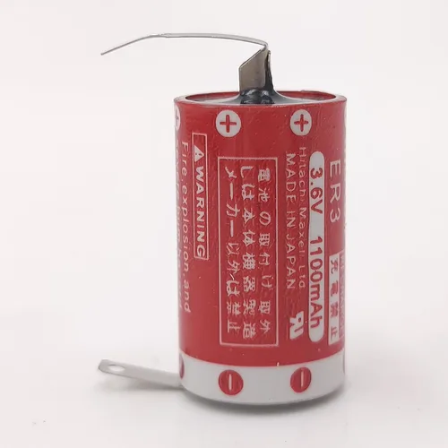 Vista 3 de 20pcs batería para Maxell ER3 3.6V 1100MAH Li-ion PLC batería con pies de soldadura