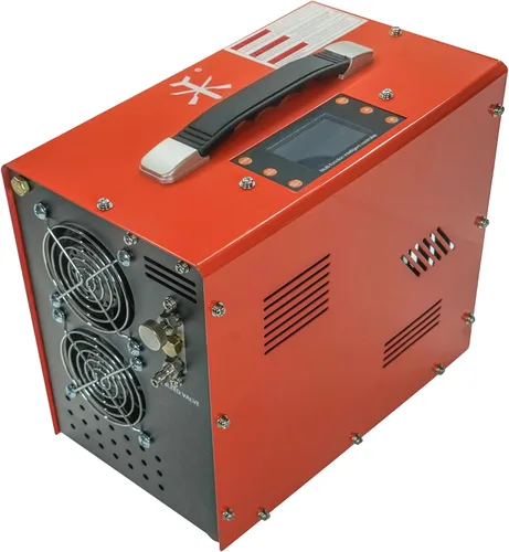 Vista 9 de TUXING Compresor de aire Pcp de 4500 Psi/30Mpa, pantalla LCD digital de presión fija, motor potente de 350 W, alimentado por automóvil 12 V CC