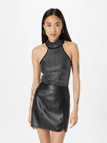 Vista 2 de GUESS Top sin mangas Celeste Mirror Turtlenk para mujer