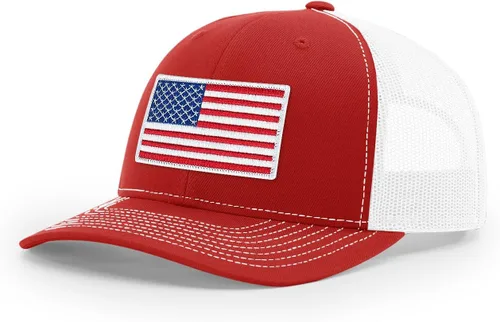 Vista 74 de Joe's USA Richardson 112 - Gorras de camionero con parche gráfico personalizado - Gorras estructuradas de cinco y seis paneles Richardson Premium
