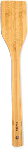 Vista 6 de Norpro Cuchara puntiaguda de bambú de 12 pulgadas, natural