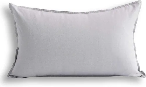 Vista 11 de Jeanerlor - Funda de cojín sólida de lino y algodón para decoración, de 18x18 pulgadas, funda de almohada especial para sofá, cama, silla