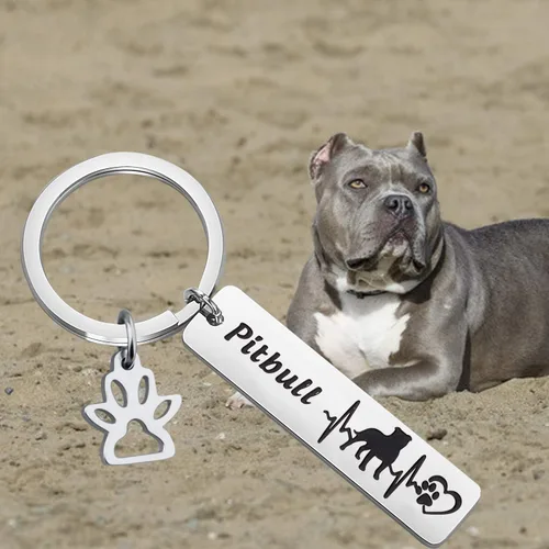 Vista 7 de BNQL Llavero para amantes de los perros, regalo para perro salchicha, boxeador, Boston Terrier, Golden Retriever, Pitbull Dog Owner Gifts Dog Rescue
