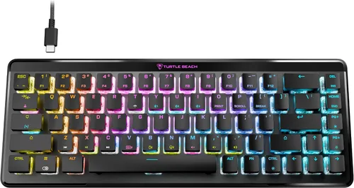 Vista 15 de Turtle Beach Vulcan II - Teclado para juegos de PC de tamaño completo, interruptores mecánicos Titan II, teclas iluminadas RGB personalizables