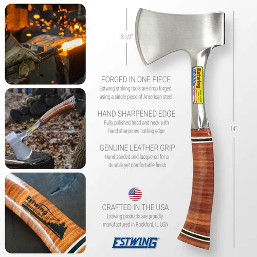 Vista 6 de Estwing Paquete de edición especial Fireside Friend Axe (EFF4SE) y Estwing Sportsman's Axe (E24A)