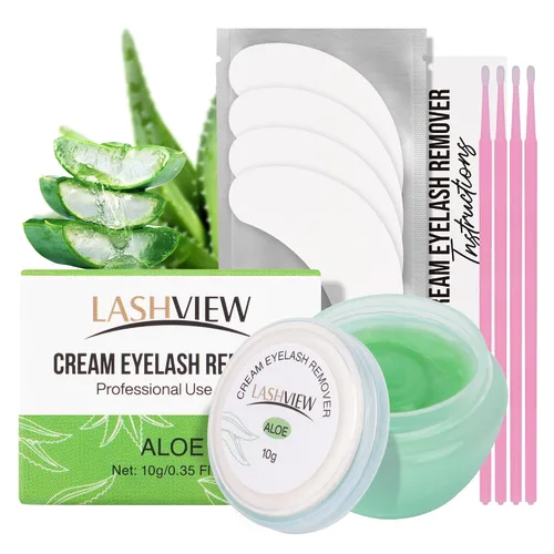 Vista 12 de LASHVIEW Pegamento para levantar pestañas, 2 unidades, adhesivo permanente para pestañas, sin irritación e inodoro, 0.2 fl oz*2