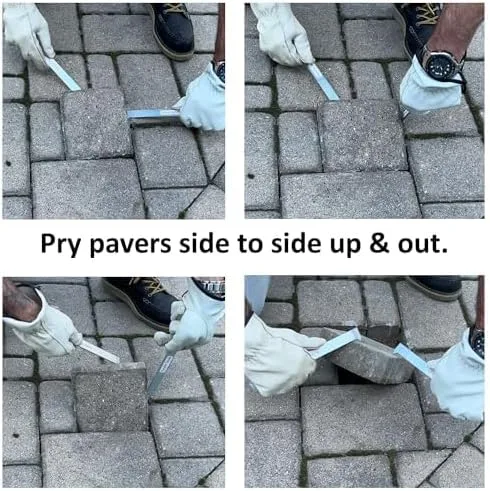 Vista 6 de Keyfit Tools U.S.A. - Extractor de pavimentadora PRO de 9 pulgadas, grado de contratista 4140, de acero endurecido y tratado térmicamente